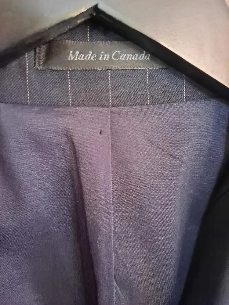 Lauren Ralph Lauren Blue Pinstripe‎ Blazer